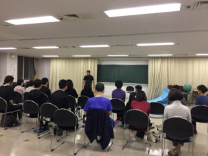 NHKカルチャー青山教室での廣戸先生の4スタンス教室